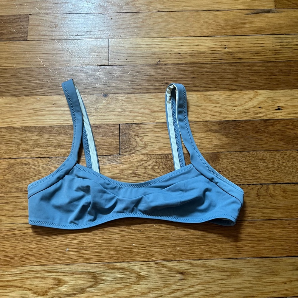 Solid & Striped Molly Bralette Top - Ice - Small